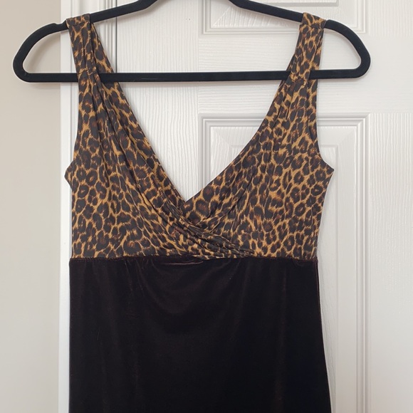 PinUp Couture Leopard Print Wiggle Dress - Picture 2 of 6